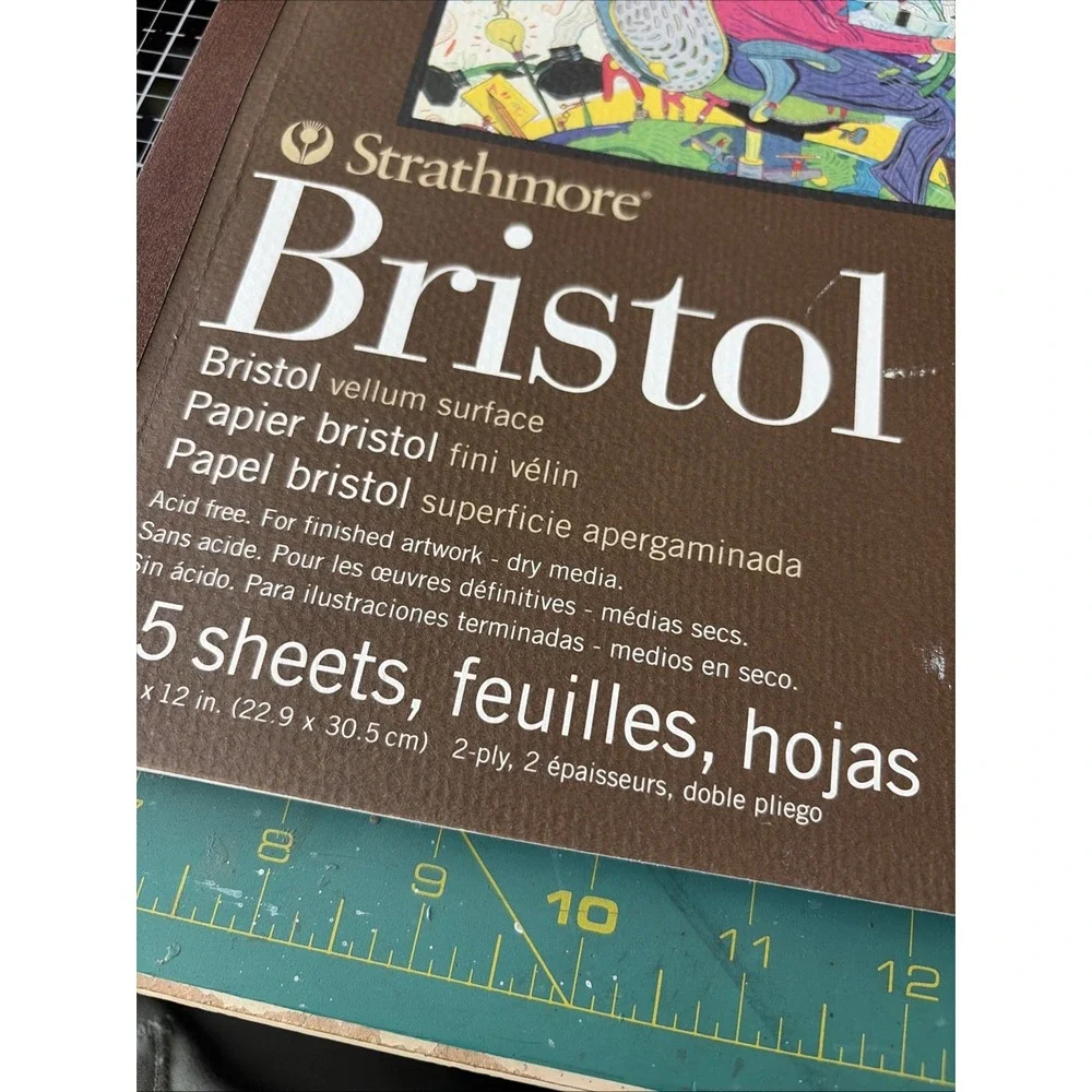 Strathmore 475-3, 400 Series Bristol, 2-Ply Vellum, 9